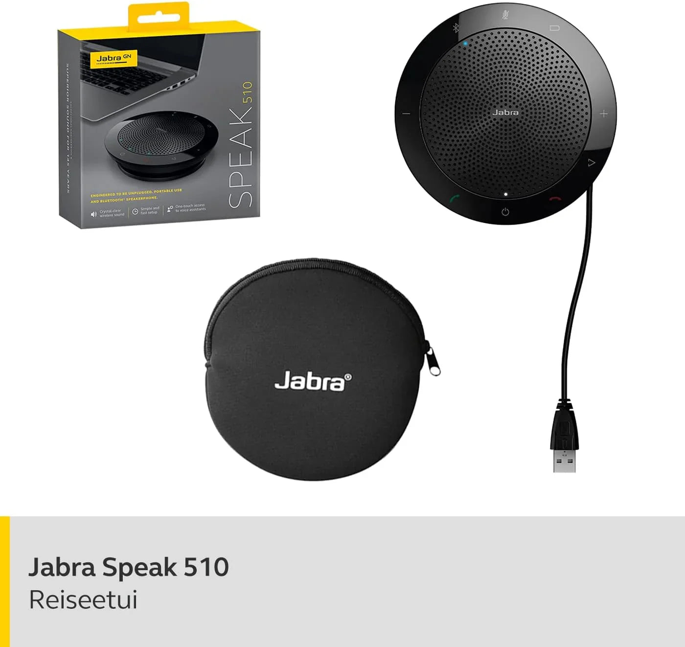 Jabra Speak 510 Lautsprecher - Case4Work - Dein Büro to go